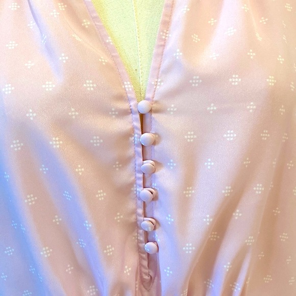 NWT Joie Crisbell Blouse Top M Split Neck Flutter Sleeve - Picture 5 of 7